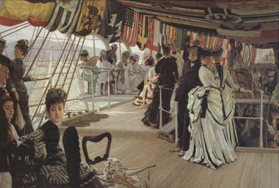 James Tissot Too Early (nn01) China oil painting art